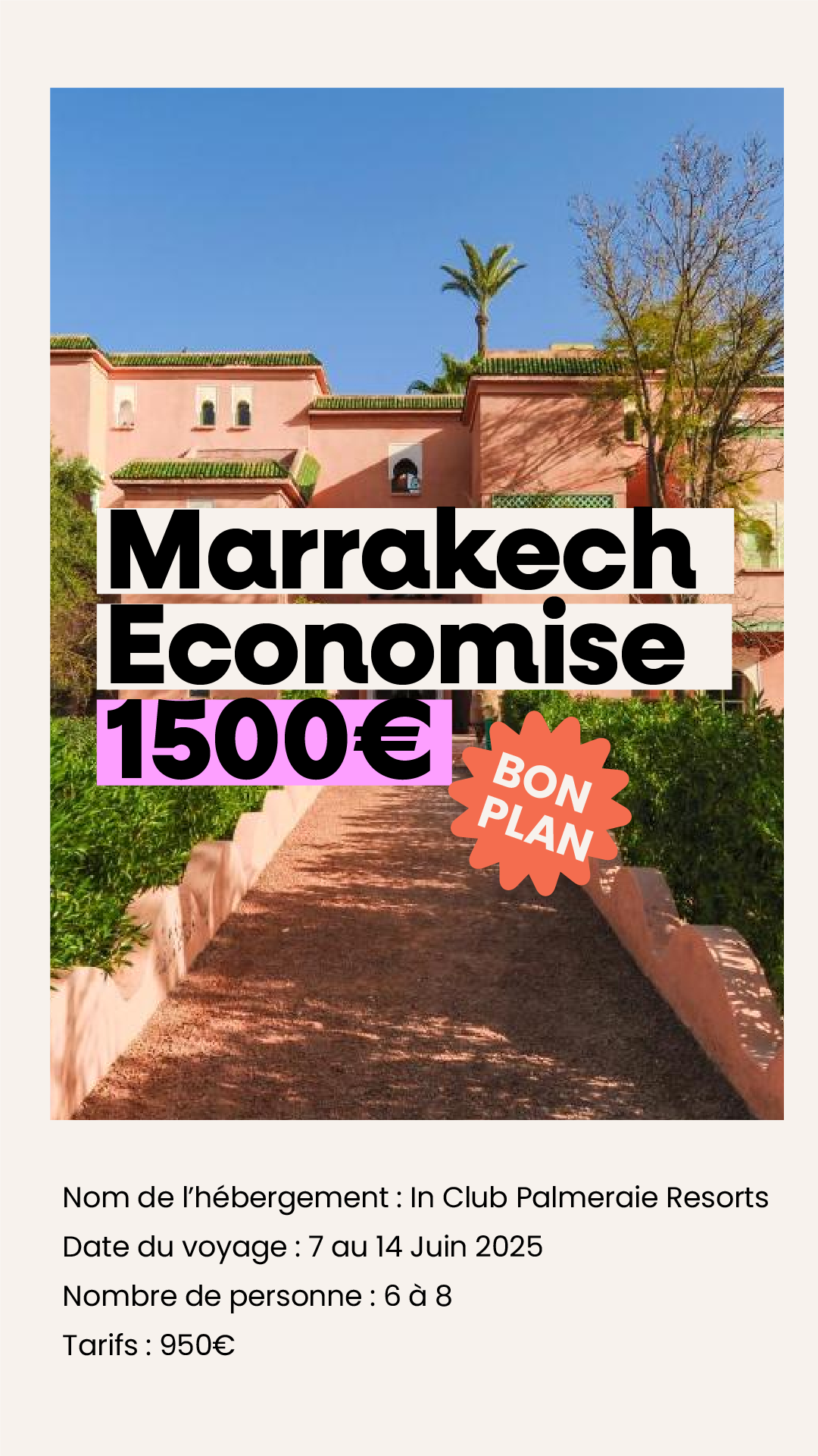 Marrakech – In Club Palmeraie Resorts